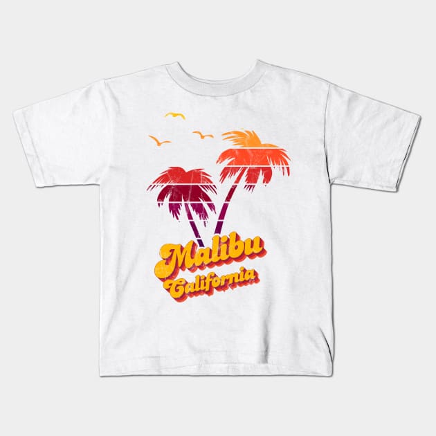 Malibu California Kids T-Shirt by Jennifer